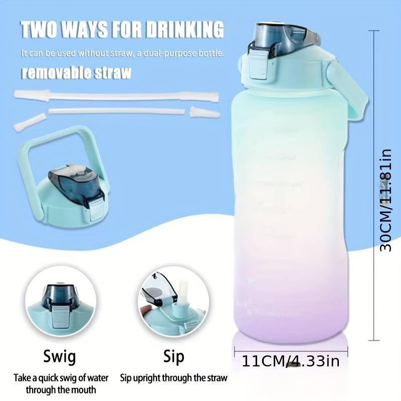 Motivational Sustainable Water Bottle