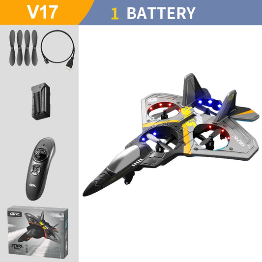 V17 Jet Fighter Stunt RC Airplane E01